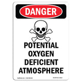 Potential Oxygen Deficient Atmosphere