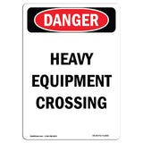 Heavy Equipment Crossing