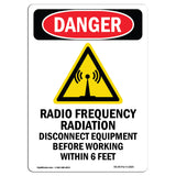 Radio Frequency Radiation Disconnect