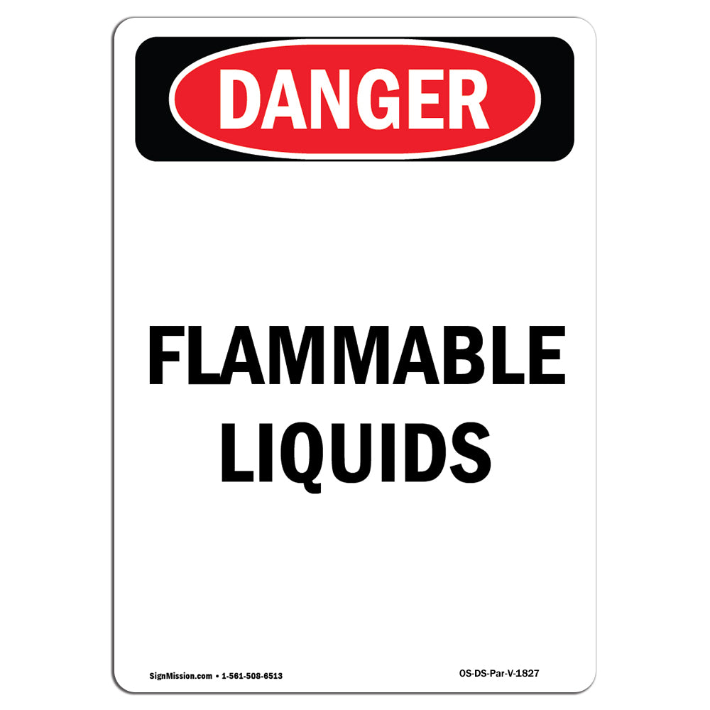 Portrait Flammable Liquids