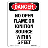 No Open Flame Or Ignition Source 5 Feet