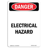 Portrait Electrical Hazard