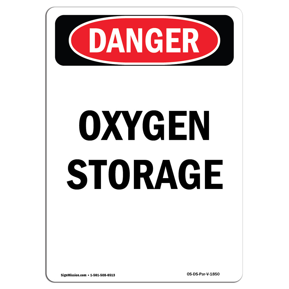 Oxygen Storage