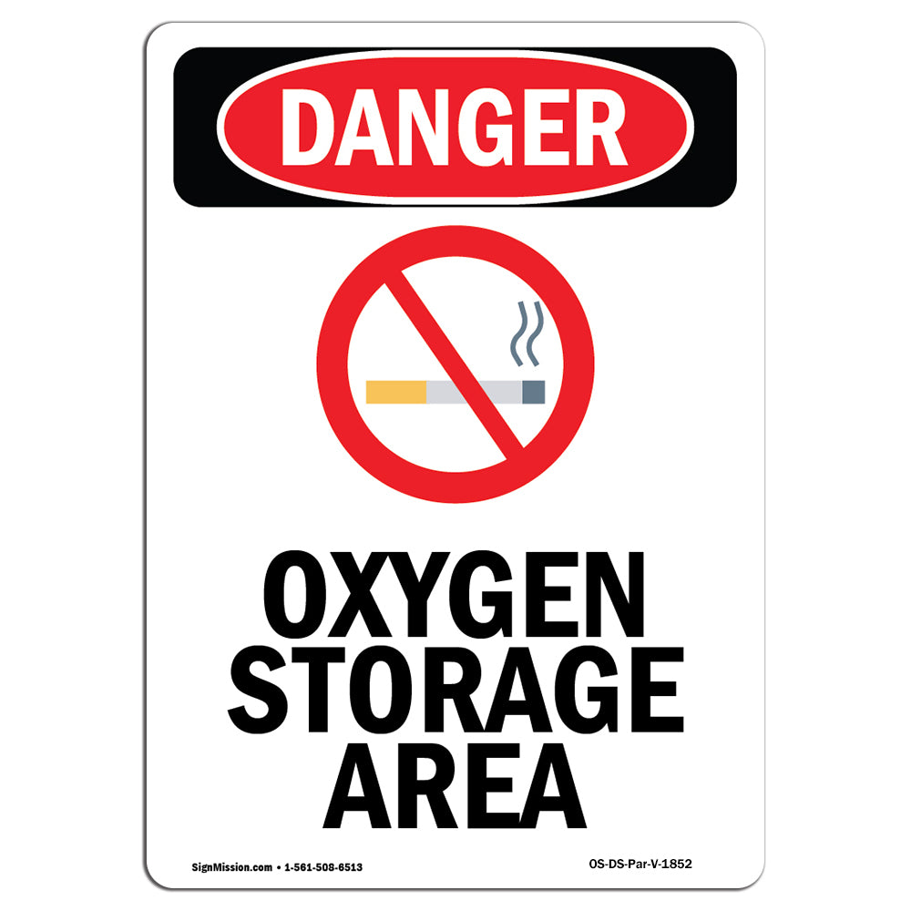 Oxygen Storage Area