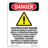 Electrocution Hazard Crane