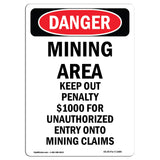 Mining Area Keep Out