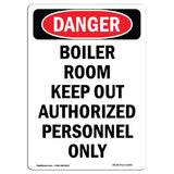 Boiler Room Keep Authorized Personnel