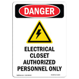 Electrical Closet Authorized