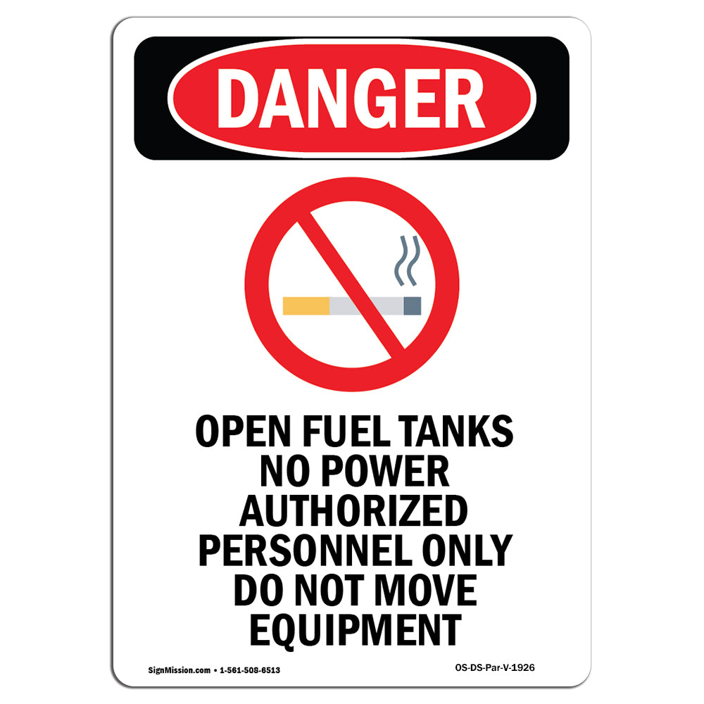 Open Fuel Tanks No Power