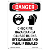 Portrait Chlorine Hazard