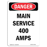 Main Service 400 Amps