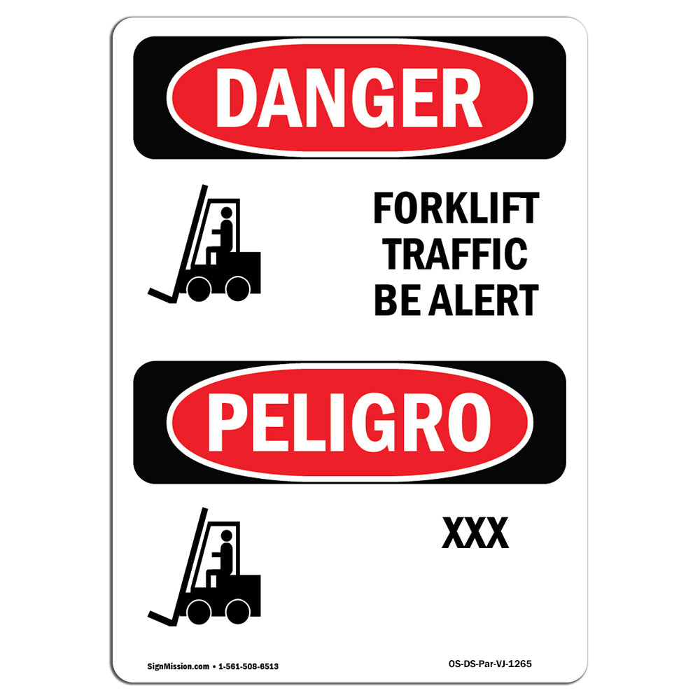 Forklift Traffic Be Alert