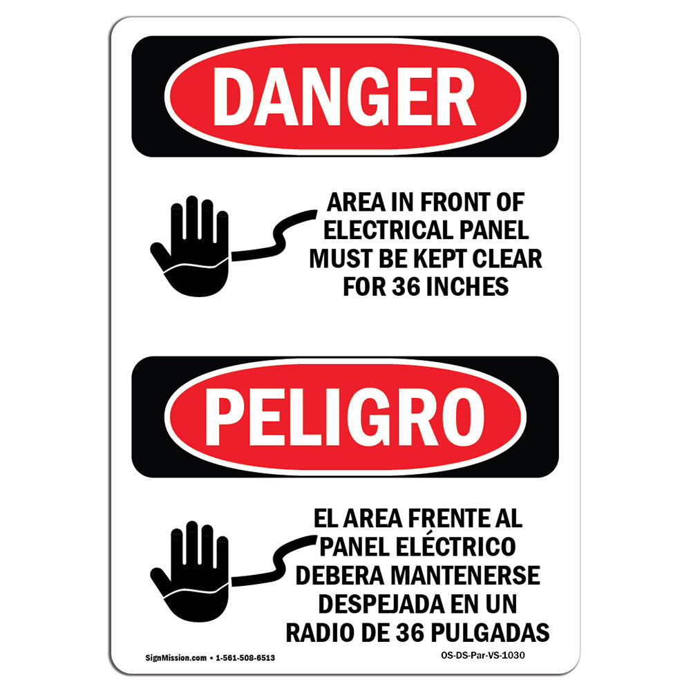 Electrical Panel Keep Clear