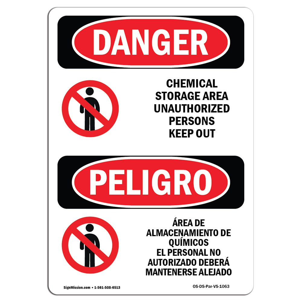 Chemical Storage Area Keep Out