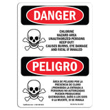 Chlorine Hazard Area
