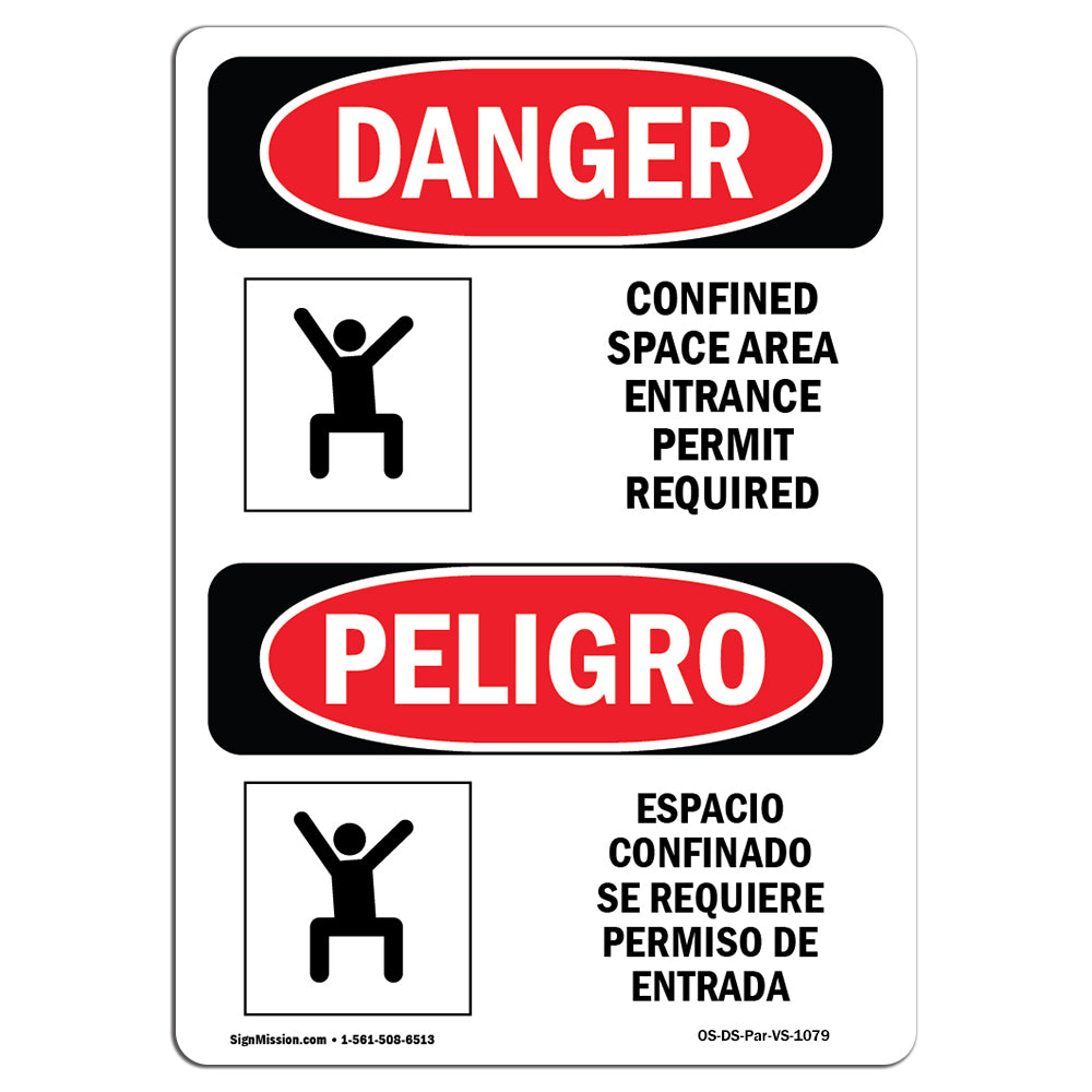 Confined Space Area Entrance Permit Required