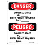 Confined Space Permit Required