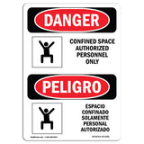 Confined Space Authorized Personnel Only