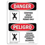Confined Space Enter By Permit Only