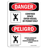 Confined Space Enter Vessel By Permit Only