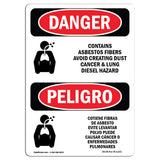 Contains Asbestos Fibers