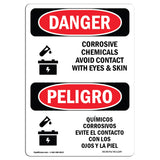 Corrosive Chemicals Avoid Contact