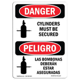 Cylinders Must Be Secured