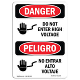 Do Not Enter High Voltage