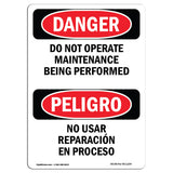 Do Not Operate Maintenance Being Performed