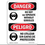 Do Not Operate Without Goggles