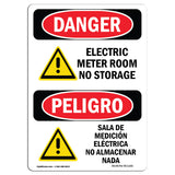Electric Meter Room No Storage