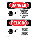 Electrical Hazard Authorized Personnel Only