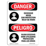 Excessive Noise Ear Protection Must Be Worn