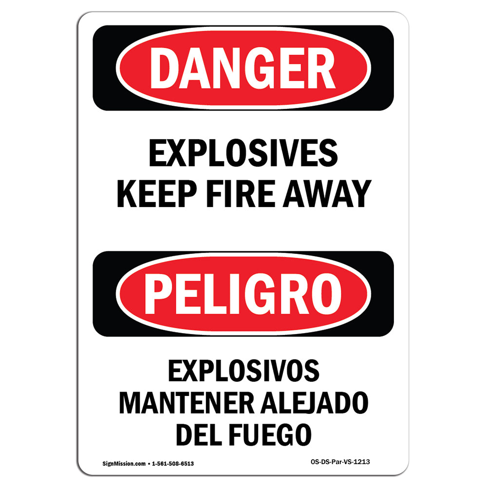 Explosives Keep Fire Away
