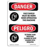 Face Shield Must Be Worn