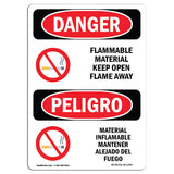 Flammable Material Keep Open Flame Away