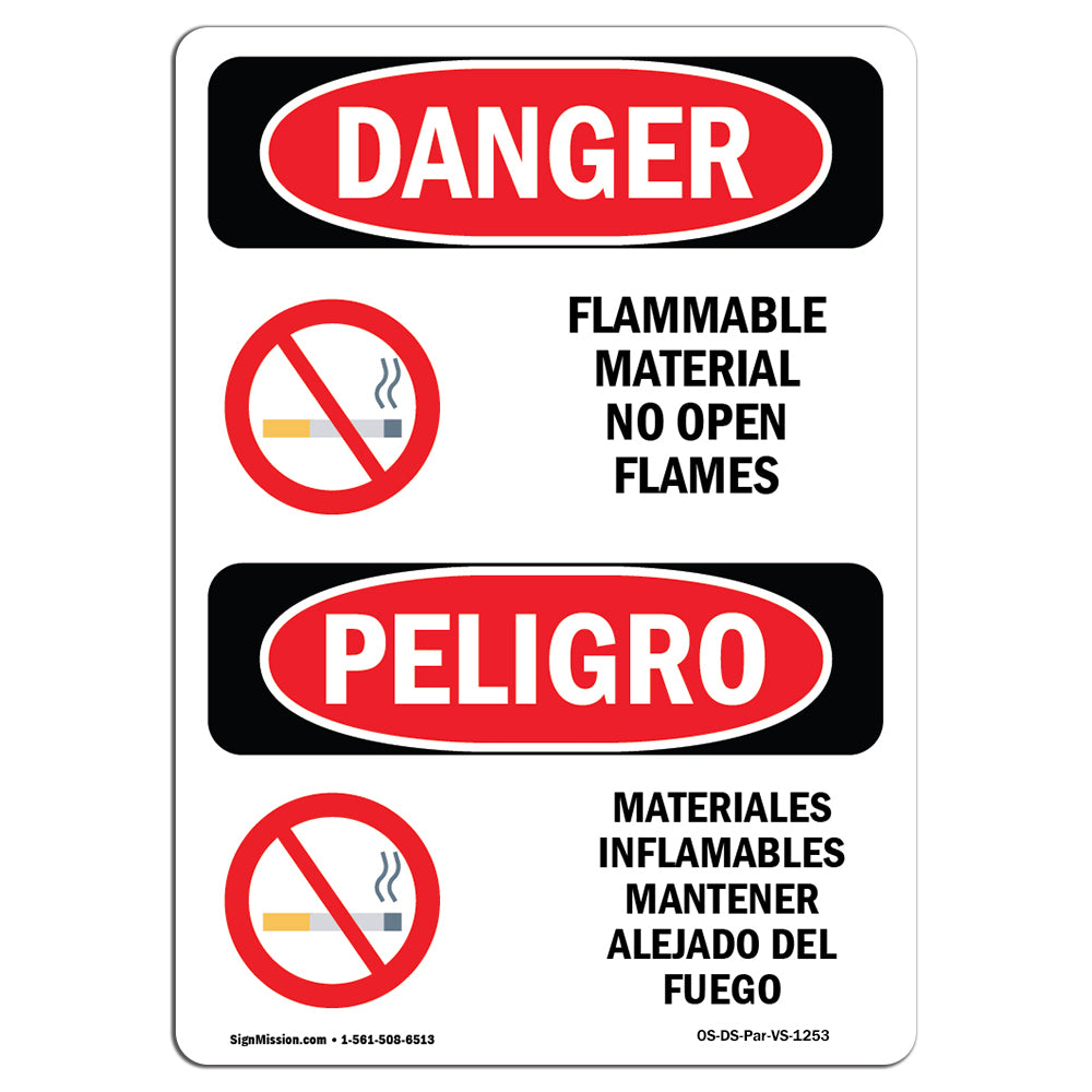 Flammable Materials No Open Flames