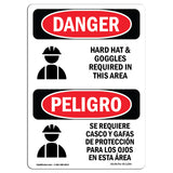 Hard Hat And Goggles Required In This Area