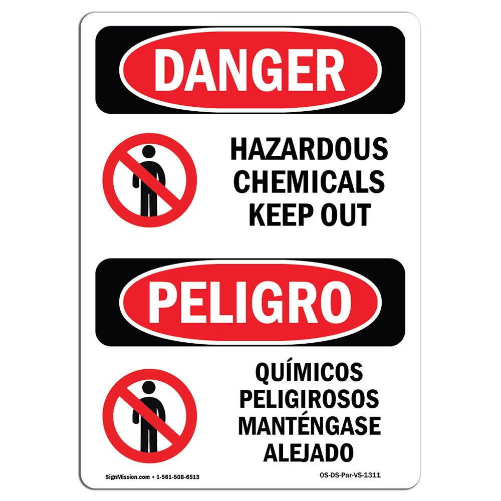 Hazardous Chemicals Keep Out