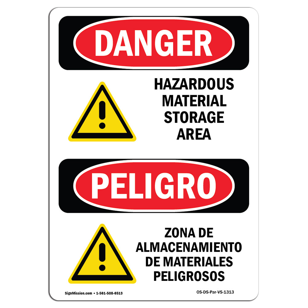 Hazardous Material Storage Area