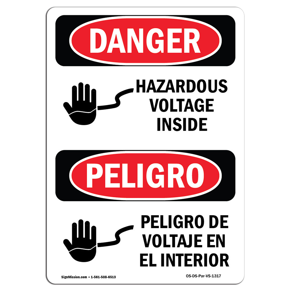 Hazardous Voltage Inside