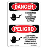 High Voltage Only Maintenance Personnel