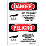 Hot Equipment Unauthorized Keep Out