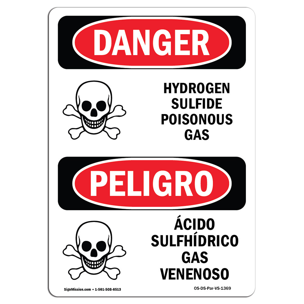 Hydrogen Sulfide Poisonous Gas