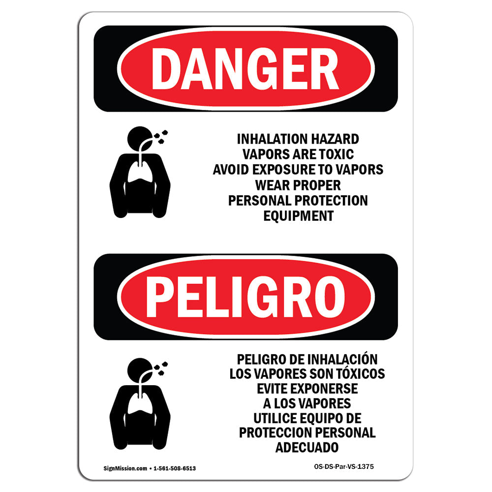 Inhalation Hazard Vapors Toxic