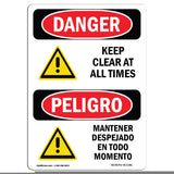 Keep Clear At All Times
