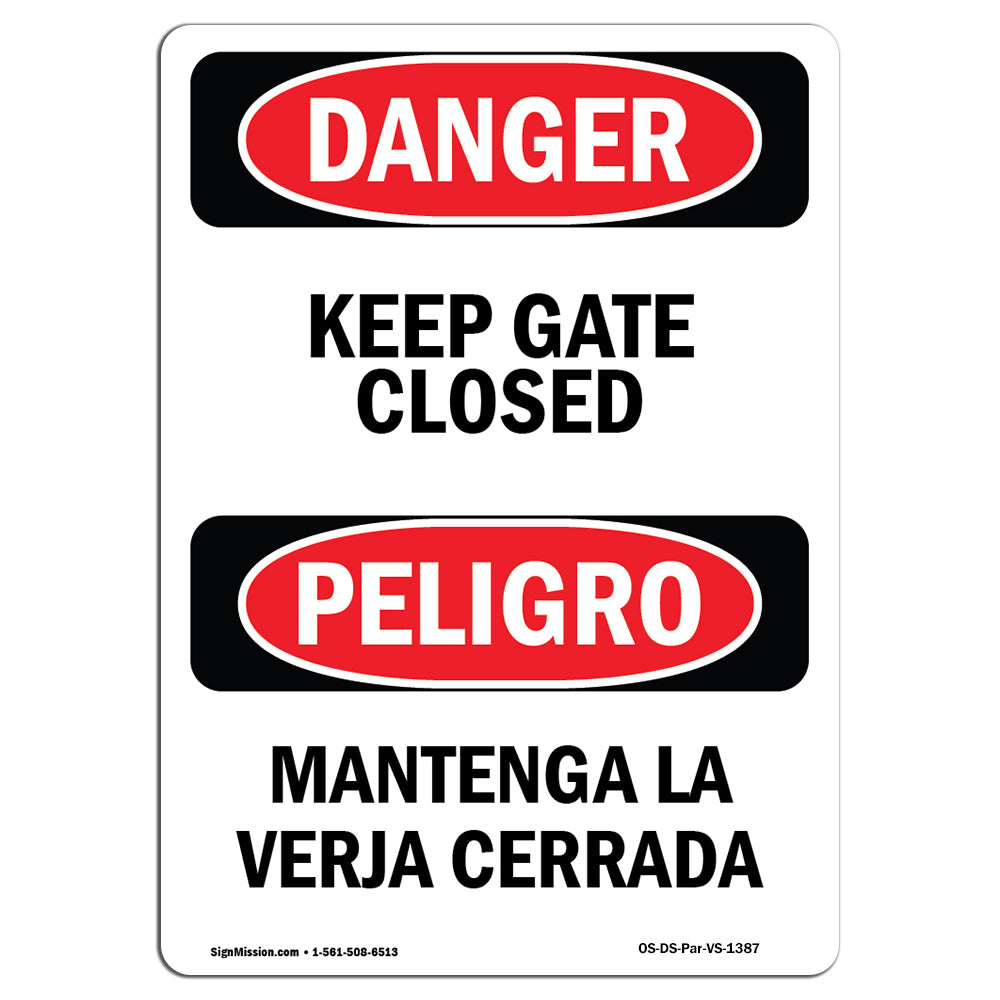 Keep Gate Closed