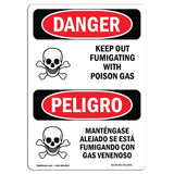 Keep Out Fumigating With Poison Gas