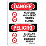 Kerosene No Smoking Or Open Flames