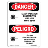 Laser Operation Protect Eyes Skin Beam